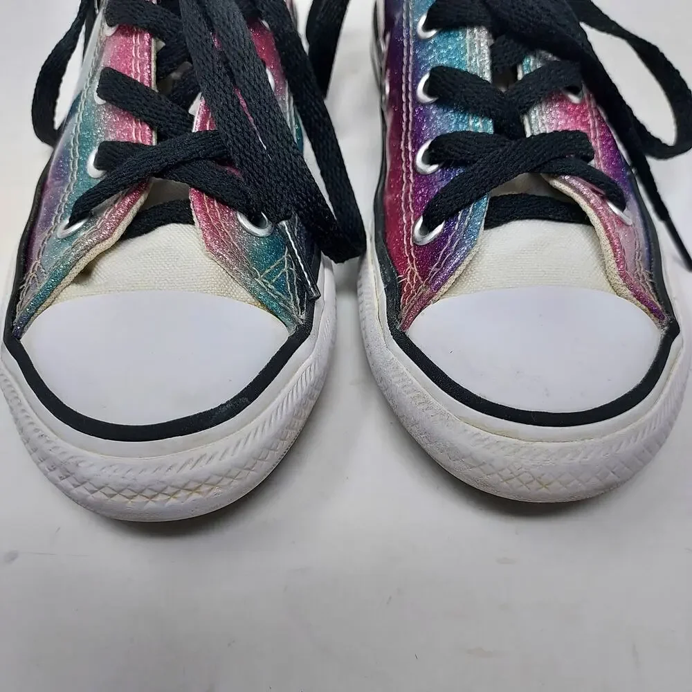 Converse Ombre Glitter Sneakers Size 1